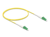 Delock Cable Lichtwellenleiter Lc-Apc Zu Lc-Apc Simplex Singlemode Os2 1 M