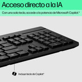 EAN 0195161008009 - HP 125 USB Wired Keyboard teclado Negro imagen 4