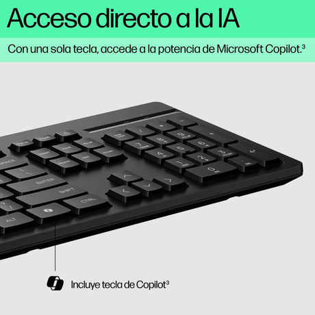 EAN 5715063017371 - HP 125 USB Wired Keyboard teclado Negro imagen 4