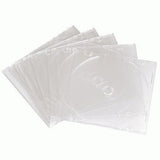 Hama Slim Pack De 10 Cajas Vacias Para Cd/Dvd - Poliestireno - 12.5x14.2x0.52cm - Transparente