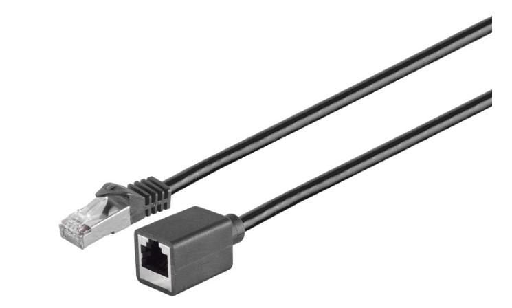 EAN 5704174271413 - Microconnect SFTP6A03EXT cable de red Negro 3 m Cat6a S/FTP (S-STP) imagen 1