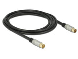 EAN 4043619889464 - DeLOCK 88946 cable coaxial RG-6/U 2 m IEC Negro imagen 2