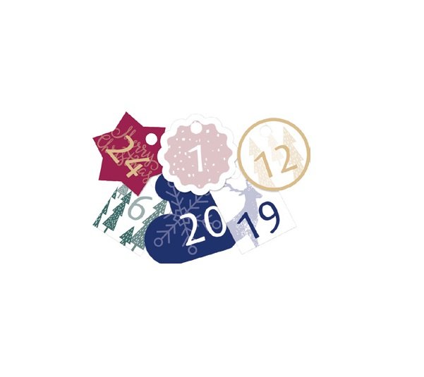 Folia Adventskalender Basic Natur
