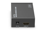 EAN 4016032482727 - Digitus DS-55518 extensor audio/video Receptor AV Negro imagen 3