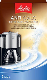 Melitta Anti Calc Pulver Geräteentkalker (6x 20 Gramm) 192632