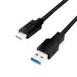 Logilink Cu0170 - Cable Usb 3.2 Gen1x1, Usb-A Macho A Usb-C Macho, Negro, 2m