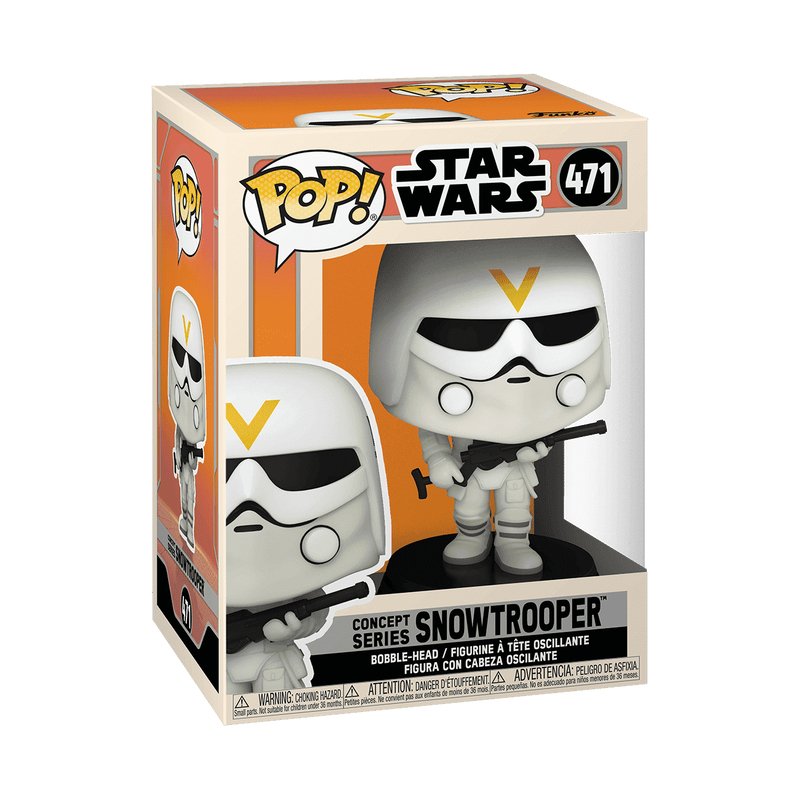 Figura Pop Star Wars Concept Series Snowtrooper