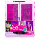 Barbie Barbie Armario, Muebles De Muñecas Rosa/Blanco Hjl65