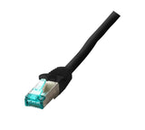 Efb Rj45 Cable De Red Cat.6a S Ftp Lszh 1x90 Schwarz 0,5m
