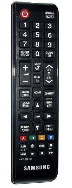 EAN 5712505050446 - Samsung AA59-00818A mando a distancia IR inalámbrico TV Botones imagen 1