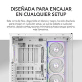 Caja Pc Gaming Semitorre Nox Hummer Blade Blanca