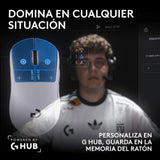 Ratón Logitech G Pro X2 Superstrike  Óptico Inalámbrico 2.4 Ghz Receptor Usb De Logitech Lightspeed
