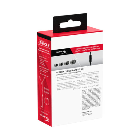 EAN 0199251353185 - HyperX Cloud Earbuds III Black Negro imagen 6