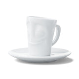 Fiftyeight Espresso Mug Con Henkel 80ml - Vergnügt Blanco