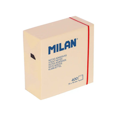 EAN 8411574115663 - Milan 4151400 nota autoadhesiva Plaza Amarillo 400 hojas Autoadhesivo imagen 1
