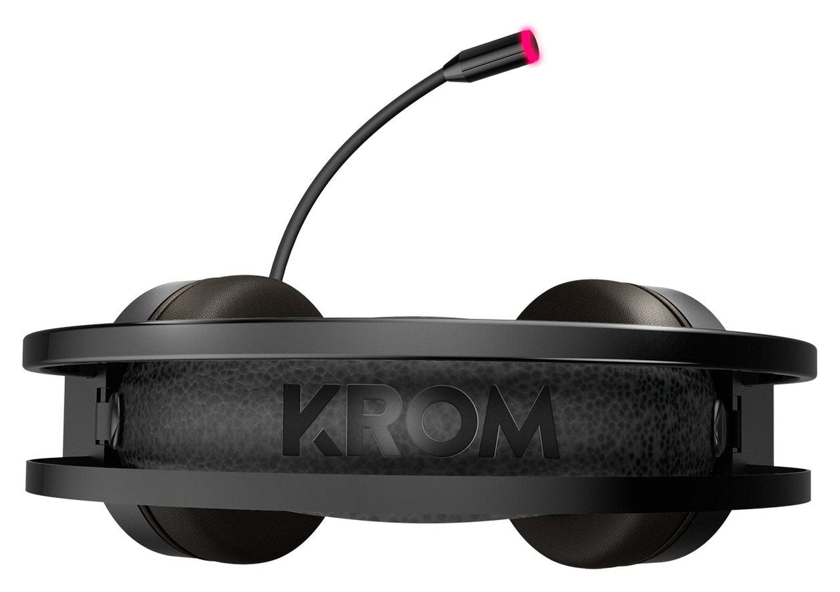 Auriculares Micro Krom Kappa Gaming Rgb 50mm/Rgb Led/ Microfono Flexible/Usb/Jack 3.5mm Nxkromkappa