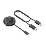 EAN 8435739902967 - AISENS ASWL-H2KC30M004-BK extensor audio/video Transmisor y receptor de señales AV imagen 1