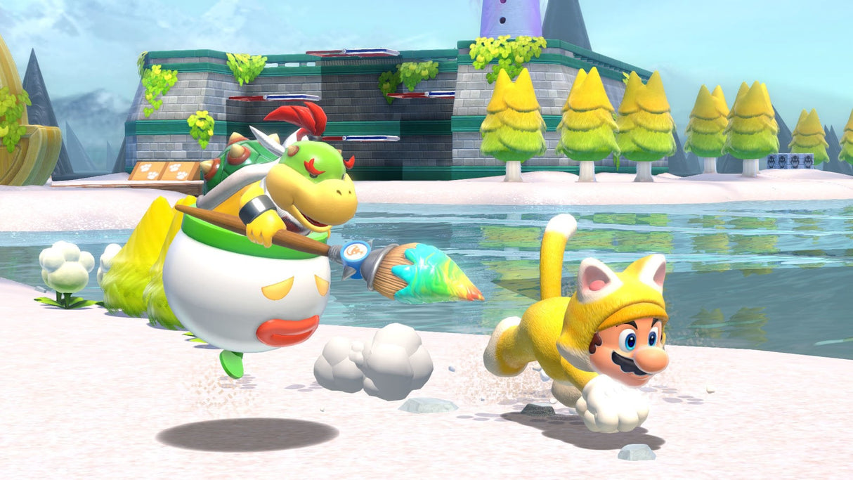 Juego Para Consola Nintendo Switch Super Mario 3d World + Bowsers Fury