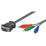 Cable Vga A 3 Rca 1.80m Rgb
