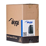 Akyga Caja Pc Micro Atx  2.Usb2.0 Ak995bk Sin Fuente