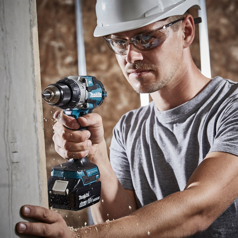 Taladro  Makita Dhp489rtj  De Impacto Inalámbrico