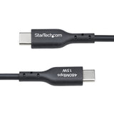 Cable Cargador Usb-A A Usb-C De 1m - Usb-A A Usb Tipo C M/M - Negro