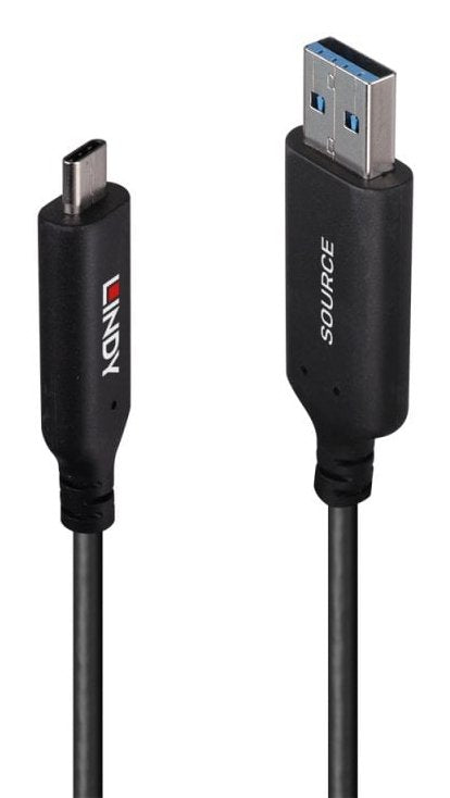 EAN 4002888433969 - Lindy 43396 cable USB USB 3.2 Gen 1 (3.1 Gen 1) 25 m USB A USB C Negro imagen 1