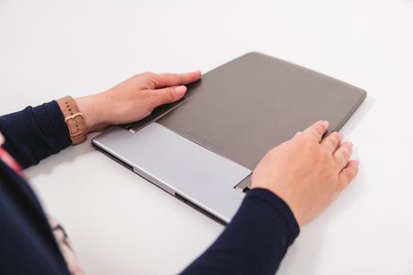 EAN 8719274677123 - BakkerElkhuizen Ergo-Q 330 Circular Soporte para ordenador portátil Negro, Gris 43,2 cm (17") imagen 4