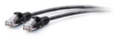 C2g 7ft (2.1m) Cat6a Snagless Unshielded (Utp) Slim Ethernet Network Patch Cable Black Cable De Interconexión Rj-45 (M) A Rj-45 (M) 2.1 M 4.8 Mm Utp Cat 6a Moldeado Sin Enganches Negro