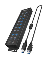 EAN 4250078174080 - ICY BOX IB-HUB1720-U3 Negro imagen 1