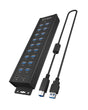 EAN 4250078174080 - ICY BOX IB-HUB1720-U3 Negro imagen 1