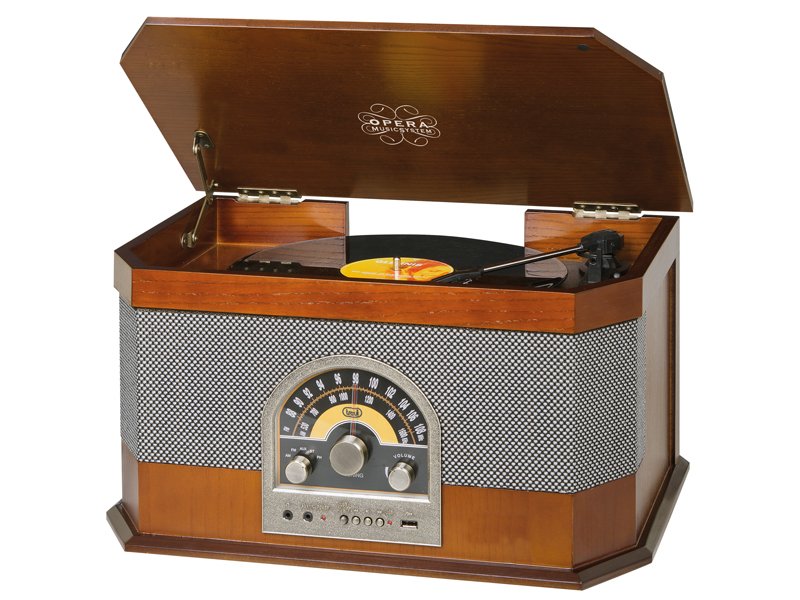 Giradiscos Tt 1040 Bt Radio + Bt Legn Osc