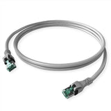 Easylan Dualboot Pushpull Ip20 Cable De Red, Cat.6a (Class Ea), S Ftp, Gris, 3 M