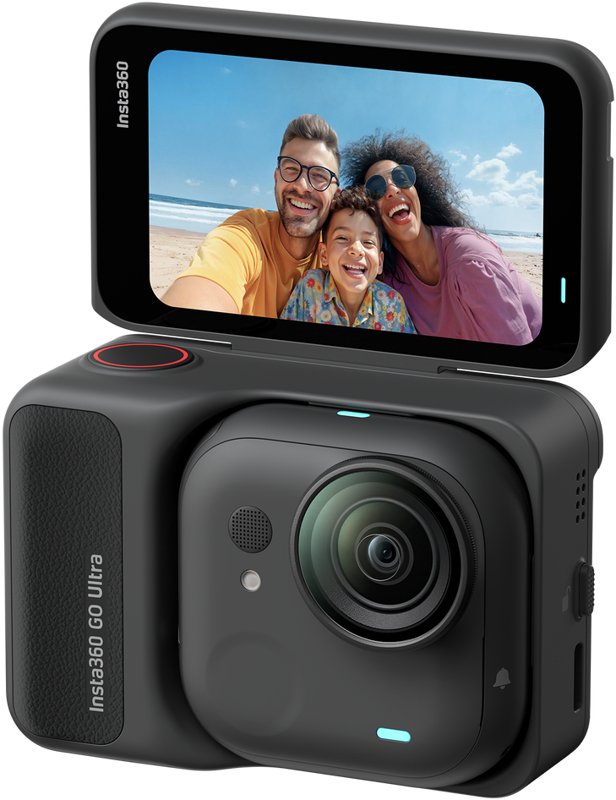 Cámara Digital Deportiva Insta360 Go Ultra Pack Creador 4k Ángulo De Visión 360  Negra