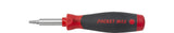 Destornillador Wiha Con Cargador De Puntas Pocketmax Magnético (Negro/Rojo, 9 Piezas)