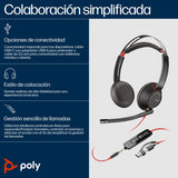 EAN 0197498429441 - HP Poly Blackwire 5220 Stereo USB-C Headset +3.5mm Plug +USB-C/A Adapter Alámbrico Diadema Business/Every imagen 3