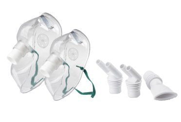 Medisana In 500 Inhalador, Nebulizador Compresor Con Boquilla Y Mascarilla Para Adultos Y Niños