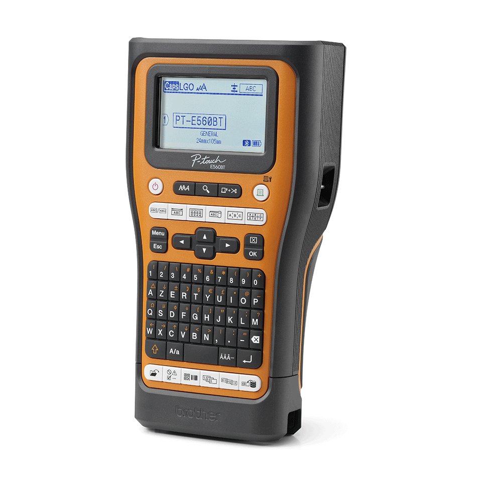 Brother Bluetooth Connectable Electrician Labeller 24mm Max Tape Qwerty Keyboard Delivered With Case And 4 Ribbons