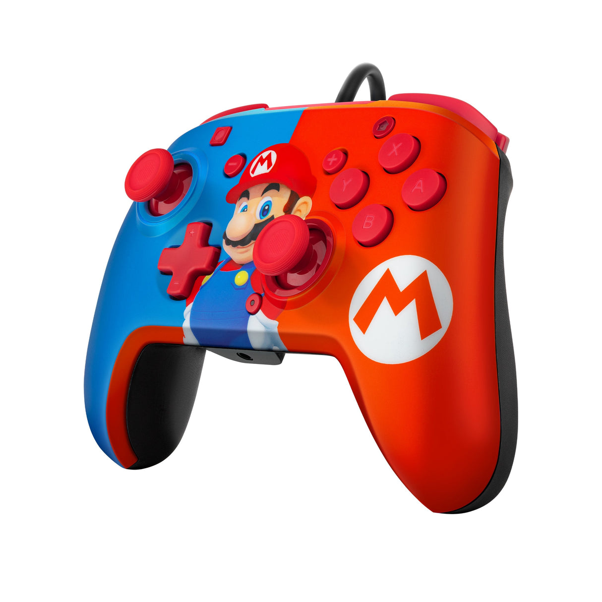 Contoller Wired Faceoff Deluxe Mario