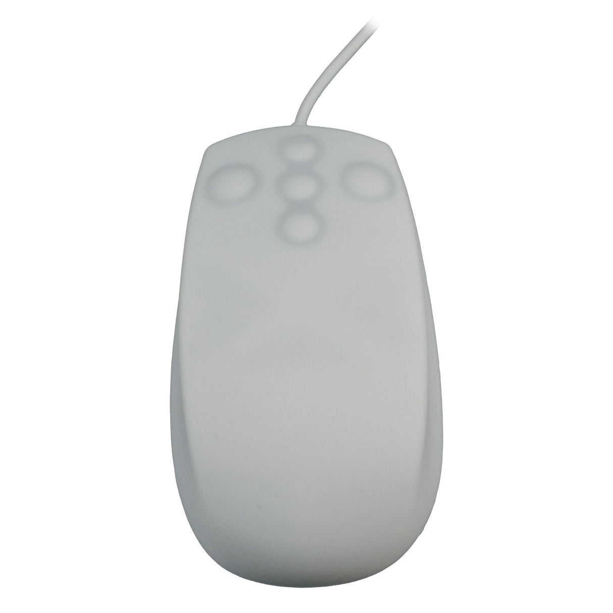 Mcl-Samar Ratón Optique Étanche Silicona - Blanco
