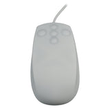 Mcl-Samar Ratón Optique Étanche Silicona - Blanco
