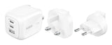 Belkin Boost Charge 70w Charger 2xusb-C Pd 1xusb-A Wh.Wch018hqwh