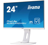 Monitor Iiyama 24" Pl Xub2492hsu-W1 Ips 5ms,Vga,Dp, Hdmi,Sp, Pivotante Blanco