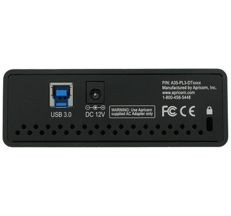 EAN 708326914505 - Apricorn Aegis Padlock DT disco duro externo 12 TB USB Tipo B 2.0/3.2 Gen 1 (3.1 Gen 1) Negro imagen 3