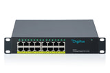 Digitus Switch 16-Port 10" Unmanaged 120w Poe+