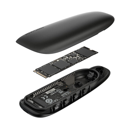 EAN 4711387683545 - ASUS COBBLE Black (ESD-A1A/BLK) Caja externa para unidad de estado sólido (SSD) Negro M.2 imagen 10