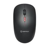 Unykach Uk39 Pack De Teclado Inalambrico Compacto + Raton Inalambrico 1600dpi, 3 Botones, Uso Ambidiestro - Negro