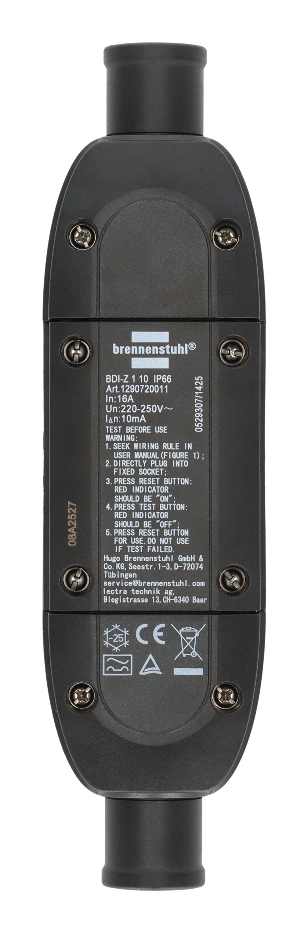 Brennenmuhl Prcd-Schutzschalter 10ma 240v 16a Typ A