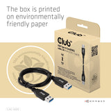 EAN 8719214472863 - CLUB3D CAC-1409 cable USB USB 3.2 Gen 2 (3.1 Gen 2) 0,5 m USB A Negro imagen 4