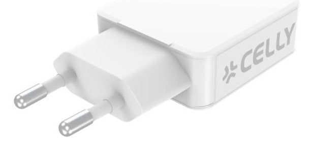 EAN 8021735220909 - Celly SLIMTC1C1A45WWH cargador de dispositivo móvil Portátil, Smartphone, Tableta Blanco Corriente altern imagen 2